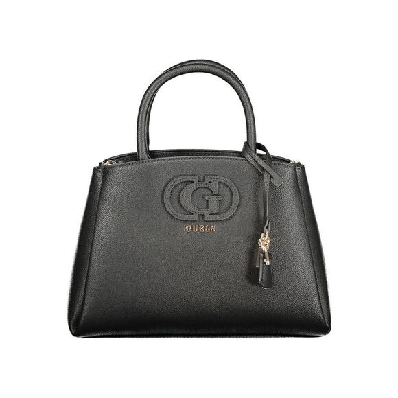 Guess Jeans Marrone Poliuretano Women Women's Handbag